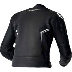 Veste RST S1 D3O cuir - noir/blanc
