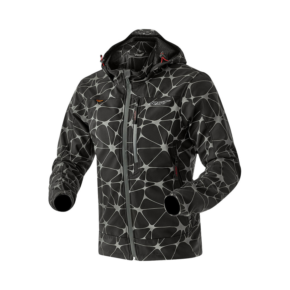 Veste RST Havoc D3O Textile - noir/gris