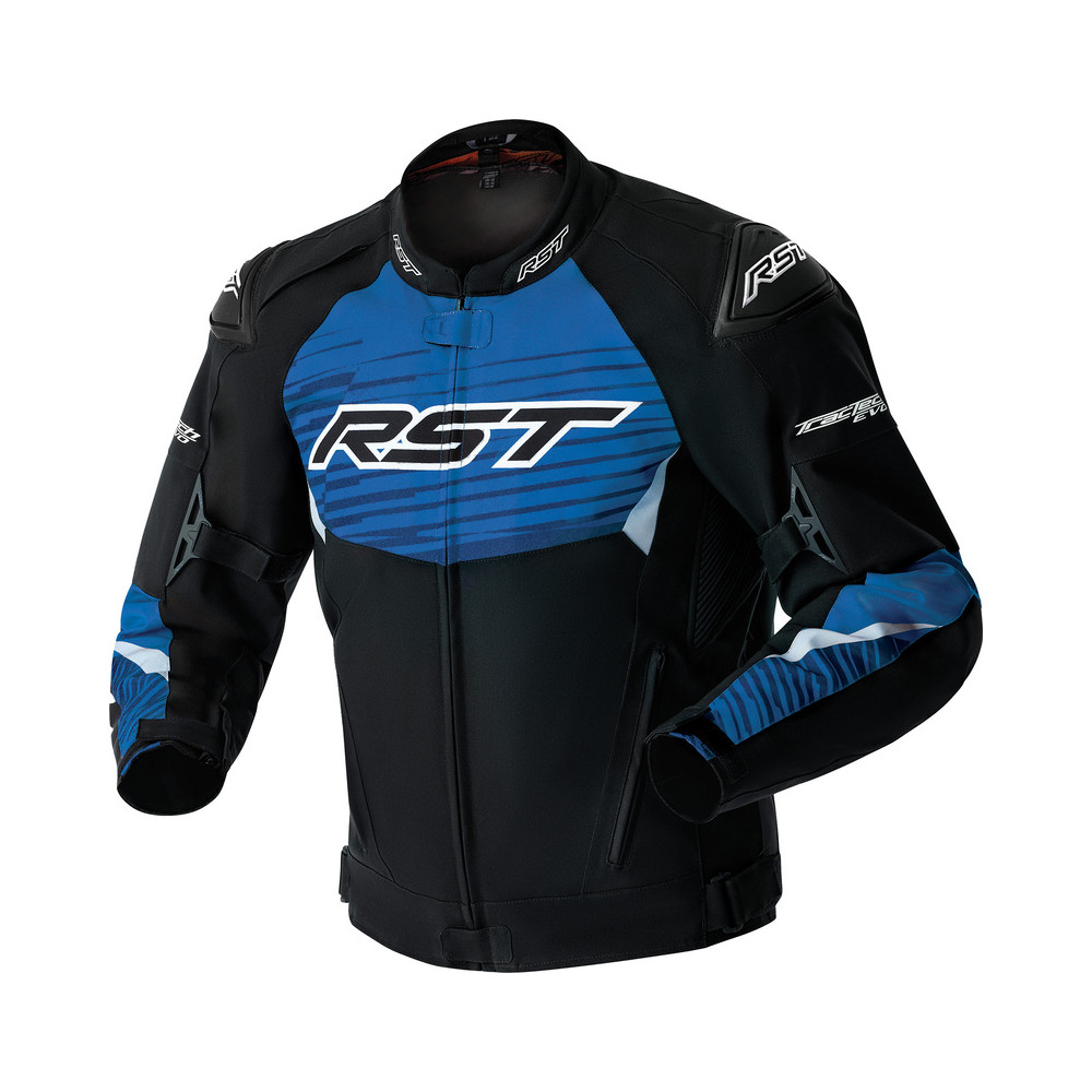Veste RST Tractech Evo D3O Textile - noir/bleu