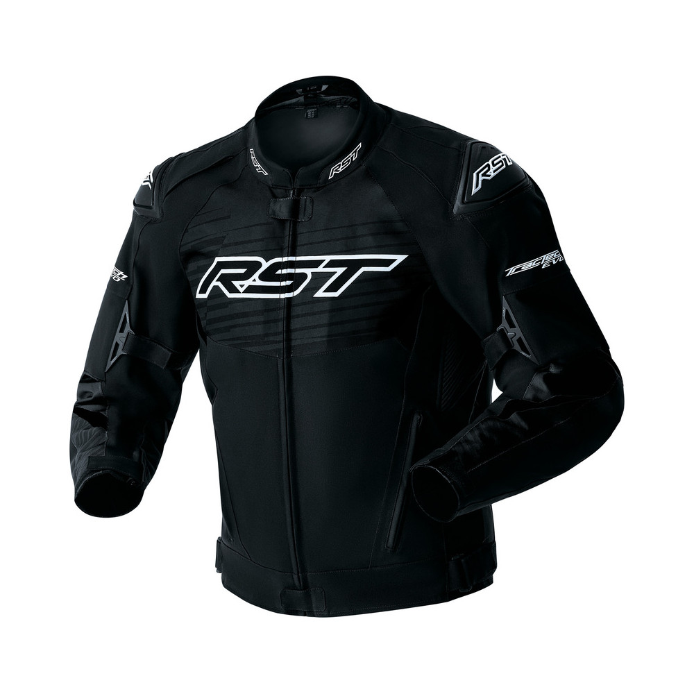 Veste RST Tractech Evo D3O Textile - noir/blanc