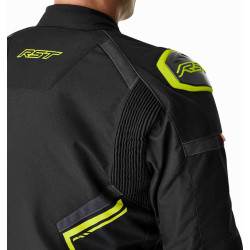 Veste RST S1 D3O Textile - noir/jaune fluo