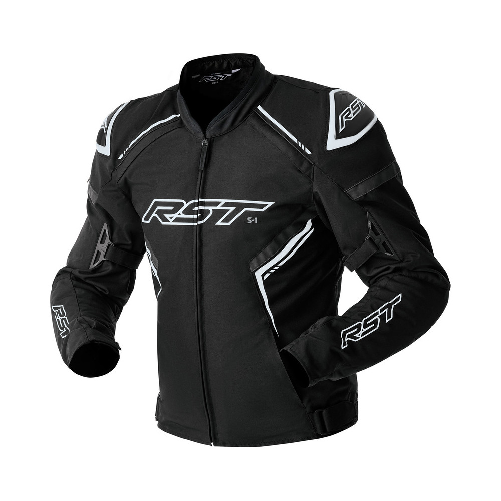 Veste RST S1 D3O Textile - noir/blanc