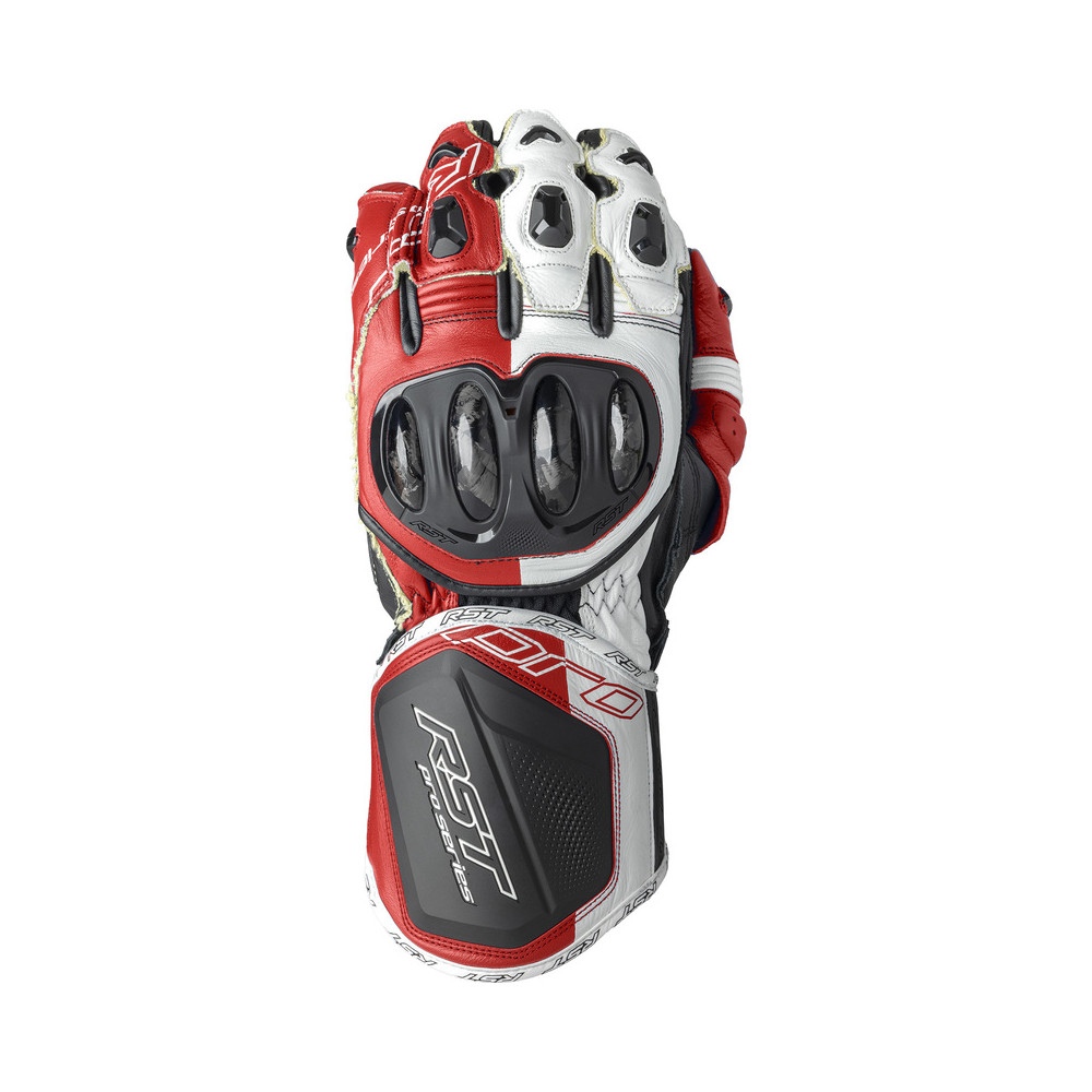 Gants RST Pro Series GP D3O - noir/rouge