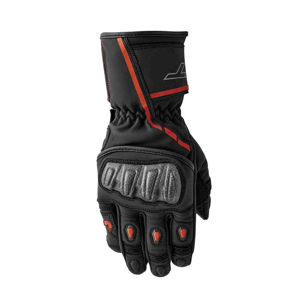 Gants RST S1 - noir/rouge fluo