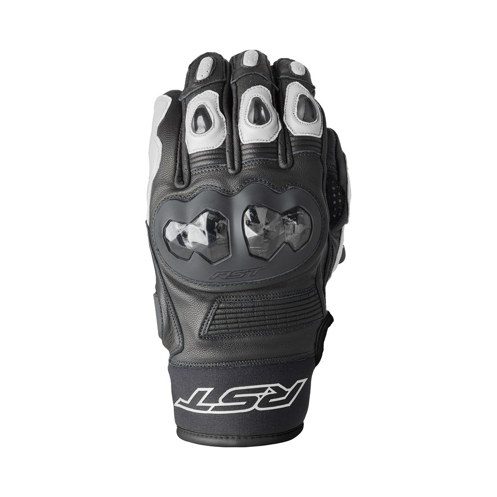 Gants RST Freestyle 3 D3O - noir/blanc