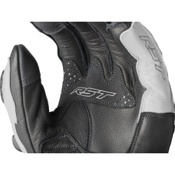 Gants RST Freestyle 3 D3O - noir/blanc