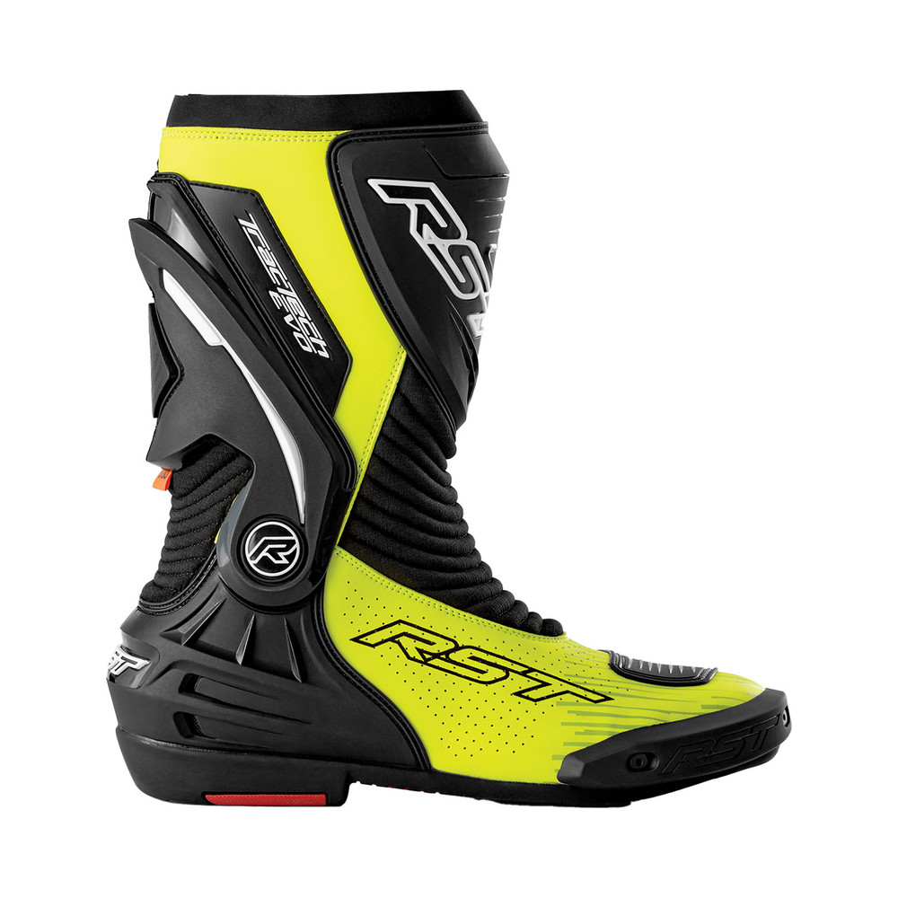 Bottes RST TracTech Evo D3O - noir/jaune fluo