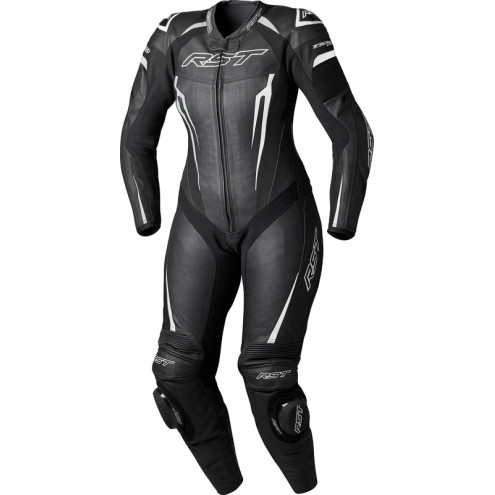 Combinaison femme RST Tractech Evo D3O - noir/blanc