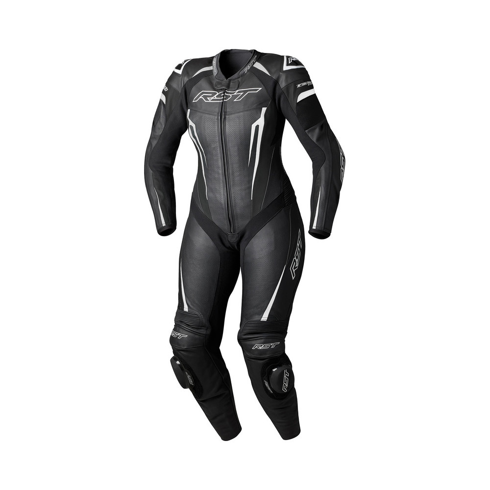 Combinaison femme RST Tractech Evo D3O - noir/blanc