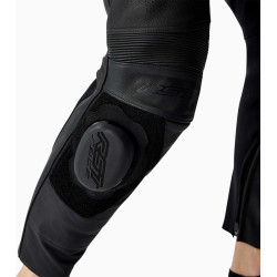 Pantalon femme RST S1 D3O cuir - noir