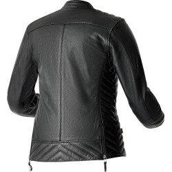 Veste femme RST Roadster Air D3O cuir - noir