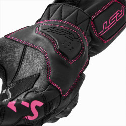 Gants RST S1 femme - noir/rose