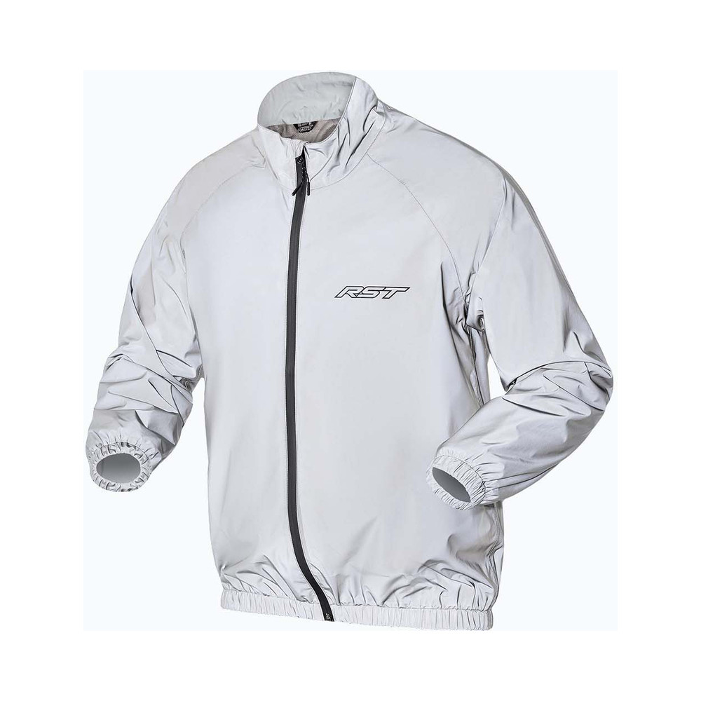 Veste de pluie réfléchissante RST Night Rider Waterproof - argent