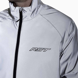 Veste de pluie réfléchissante RST Night Rider Waterproof - argent