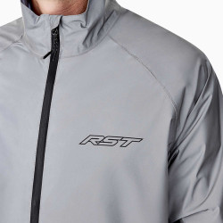 Veste de pluie réfléchissante RST Night Rider Waterproof - argent