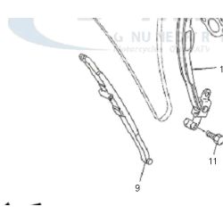 Tendeur de chaine origine Yamaha 450 WRF YFZ YZF