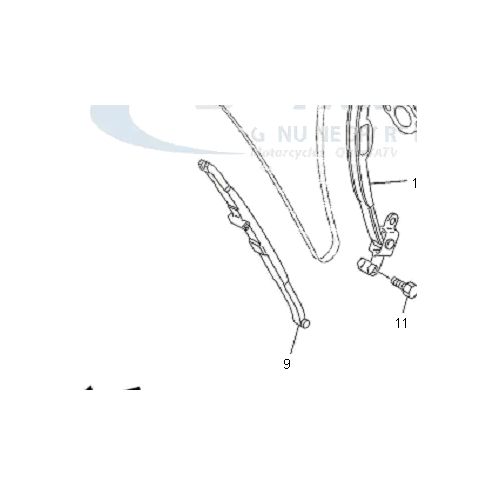 Tendeur de chaine origine Yamaha 450 WRF YFZ YZF