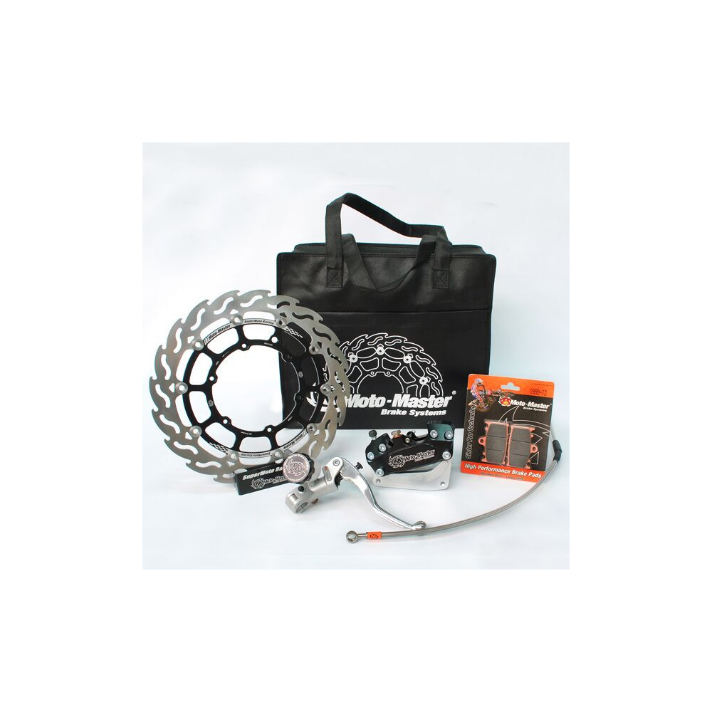 Kit frein avant compétition SUPERMOTO RACING 320mm Honda CRF