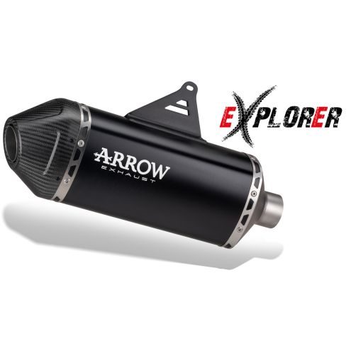 Silencieux Arrow Explorer Noir - BMW R 12 G/S 2025-26