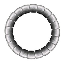 Boules de mousse anti-creuvaison MR Wolf - Enduro 100/90-19