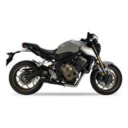 Ligne complète Ixil Hyperlow inox noir / alu poli - Honda CBR650R 2021-2023