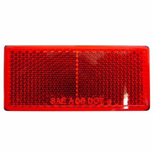 Catadioptre 80 X 35 mm rouge E11