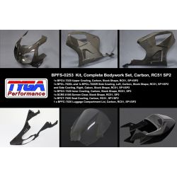 Kit carénage carbone - Honda VTR 1000 RC51 SP2