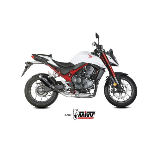 Silencieux MIVV GP Pro Inox Noir - Honda CB 750 Hornet 2023-26