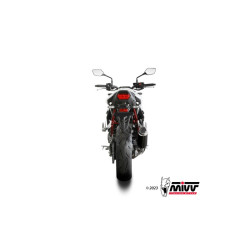 Silencieux MIVV GP Pro Inox Noir - Honda CB 750 Hornet 2023-26