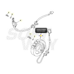 Stator TOURMAX - Yamaha XVS...