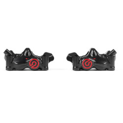 Pack 2 Etrier Brembo radial taillé masse entraxe 100mm .484 Café Racer noir