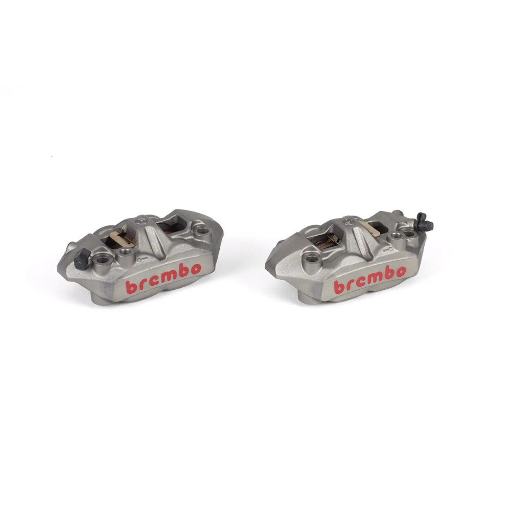 Pack 2 Etrier Brembo M4 monobloc 108mm - 4 pistons Ø34mm
