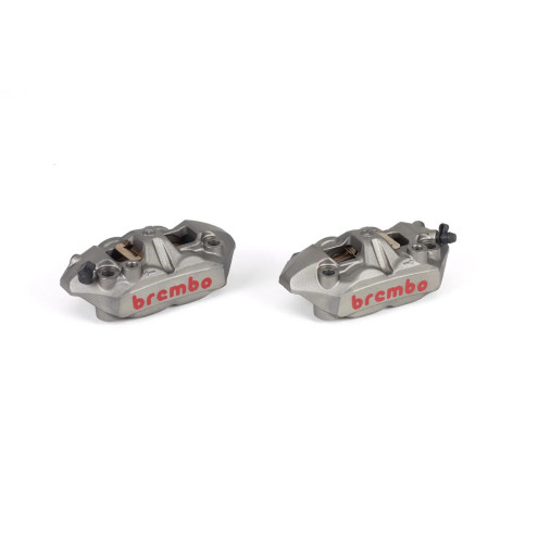 Pack 2 Etrier Brembo M4 monobloc 108mm - 4 pistons Ø34mm