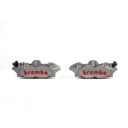 Pack 2 Etrier Brembo M4 monobloc 108mm - 4 pistons Ø34mm
