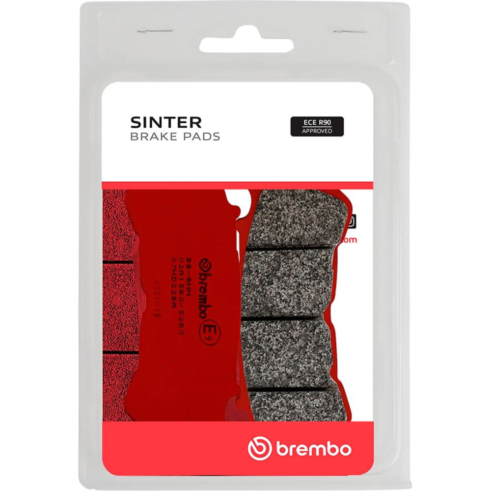 Plaquettes de frein BREMBO route métal fritté - 07HD22SA