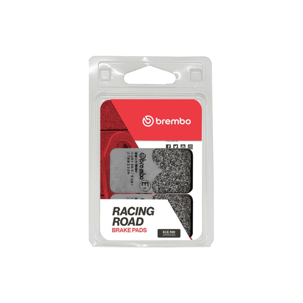 Plaquettes de frein BREMBO route/sport métal fritté - 07BB33SR