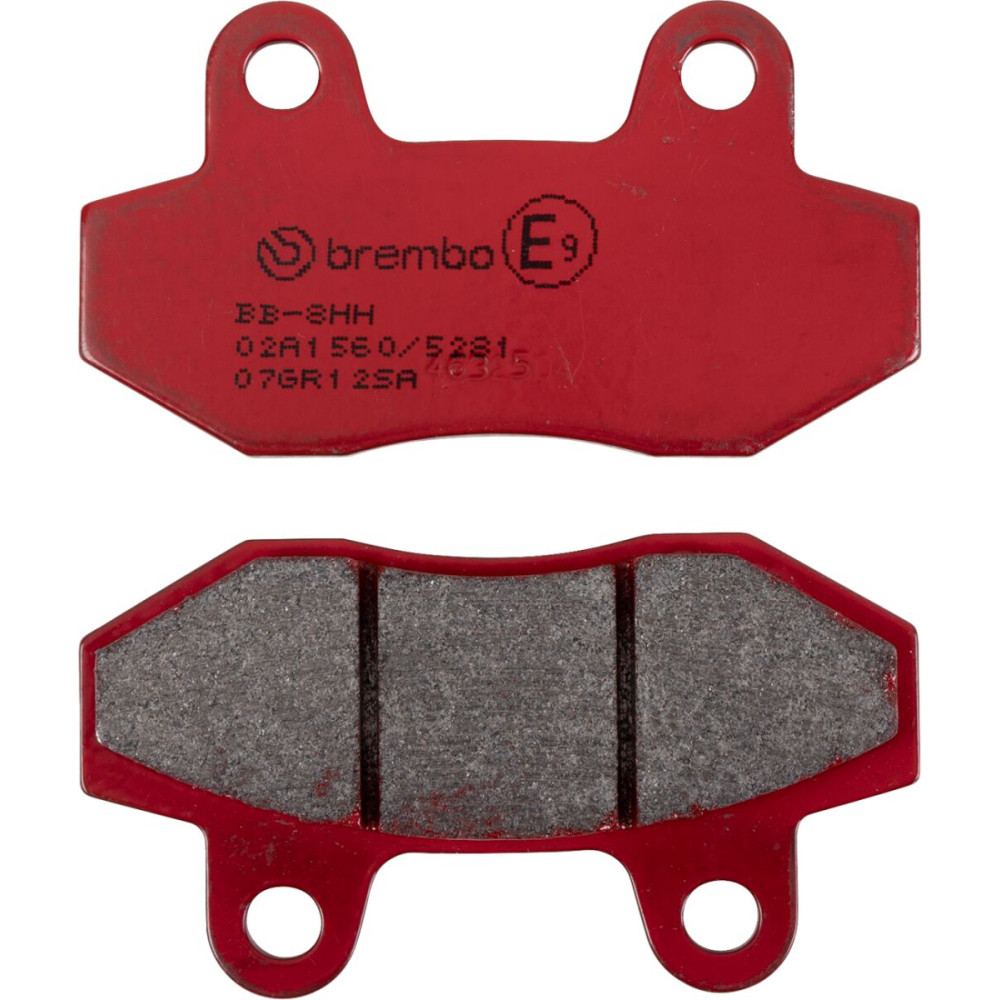 Plaquettes de frein BREMBO route métal fritté - 07GR12SA
