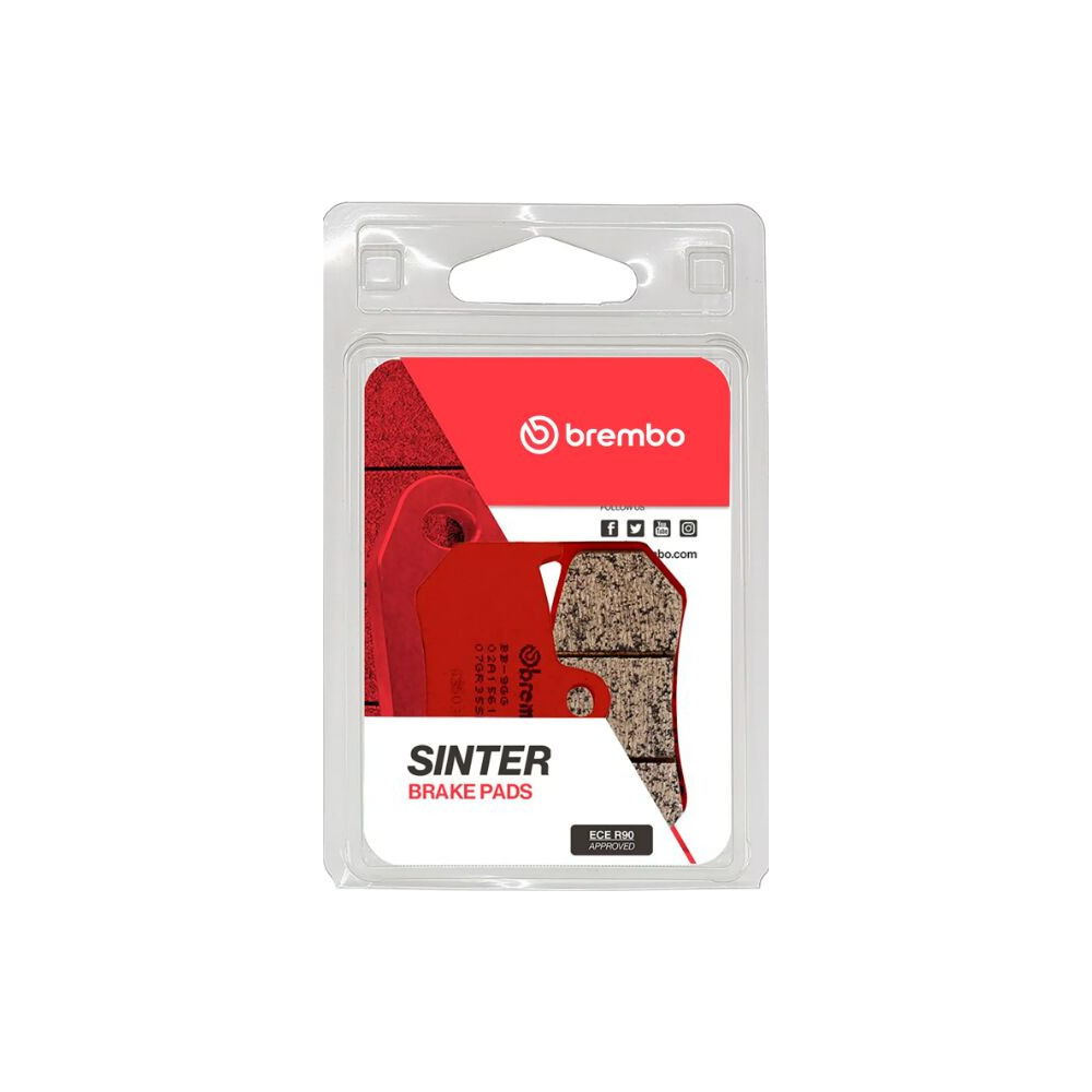 Plaquettes de frein BREMBO route métal fritté - 07GR35SP