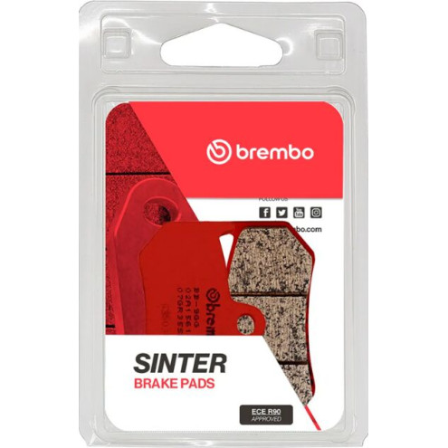 Plaquettes de frein BREMBO route métal fritté - 07GR35SP