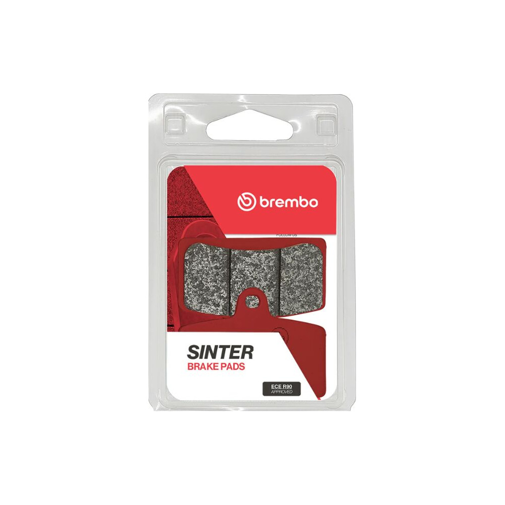 Plaquettes de frein BREMBO route métal fritté - 07GR72SA