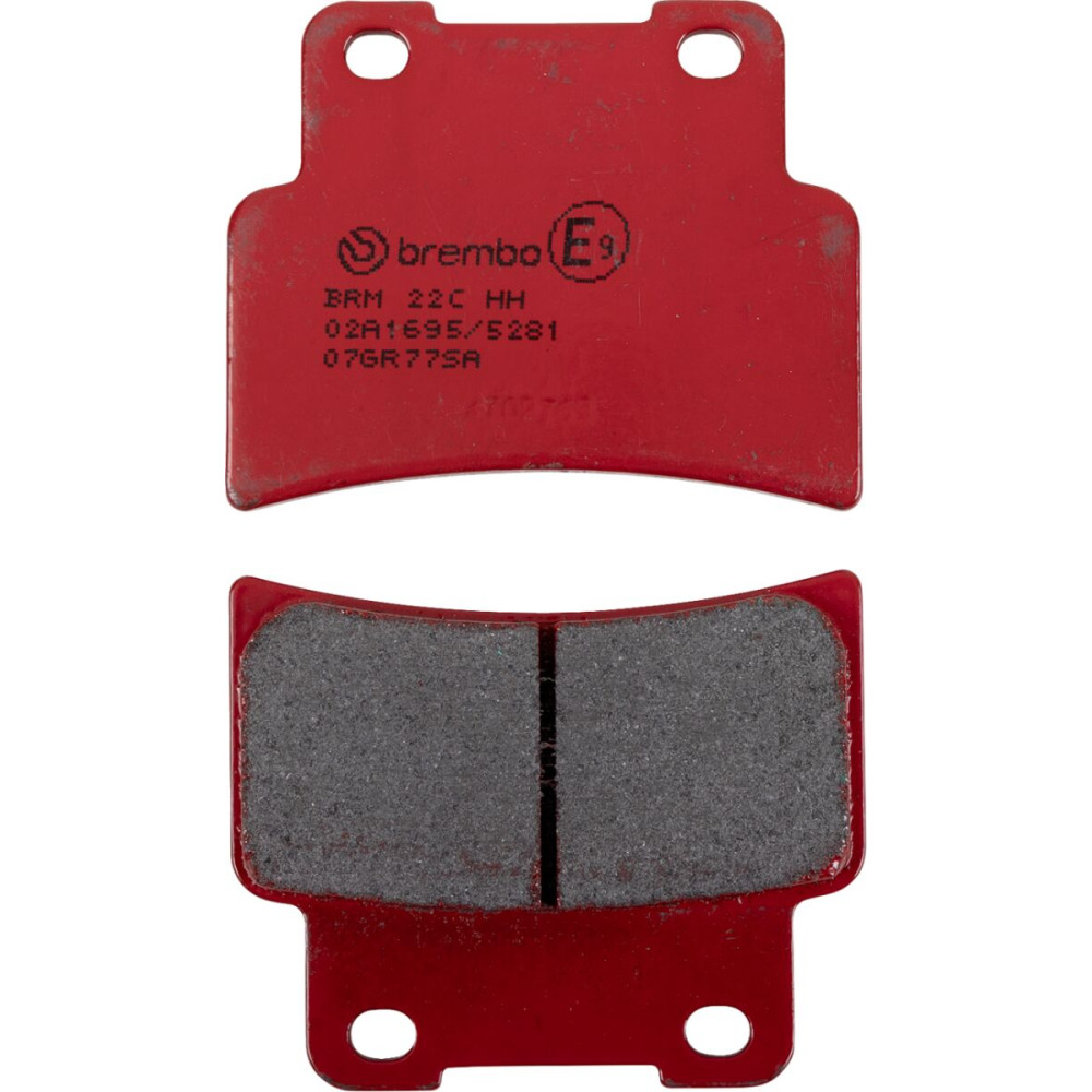 Plaquettes de frein BREMBO route métal fritté - 07GR77SA