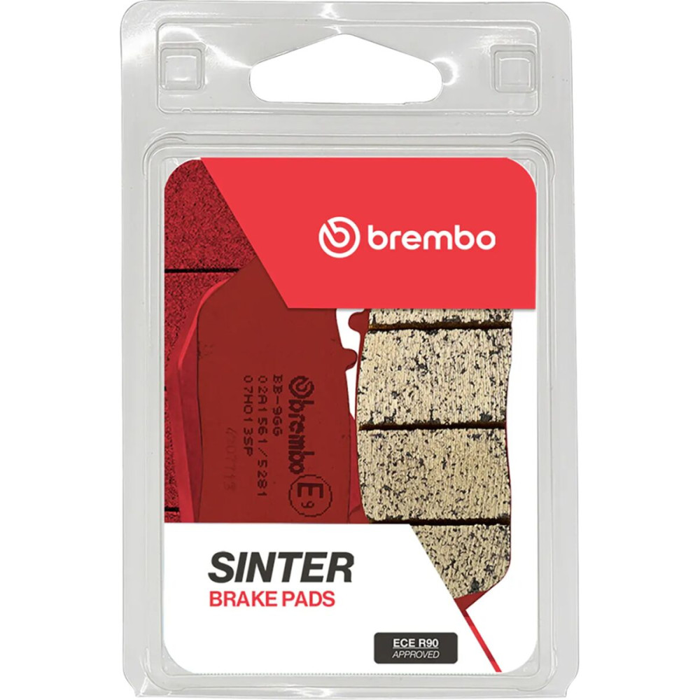 Plaquettes de frein BREMBO route métal fritté - 07HO13SP