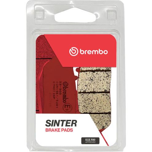 Plaquettes de frein BREMBO route métal fritté - 07HO13SP