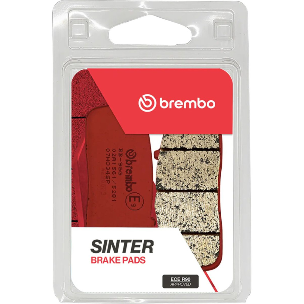 Plaquettes de frein BREMBO route métal fritté - 07HO34SP
