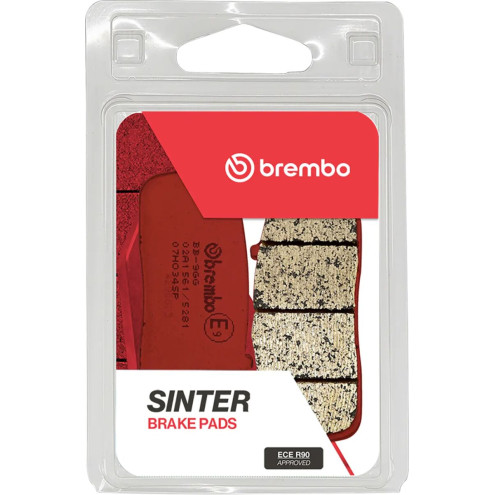 Plaquettes de frein BREMBO route métal fritté - 07HO34SP