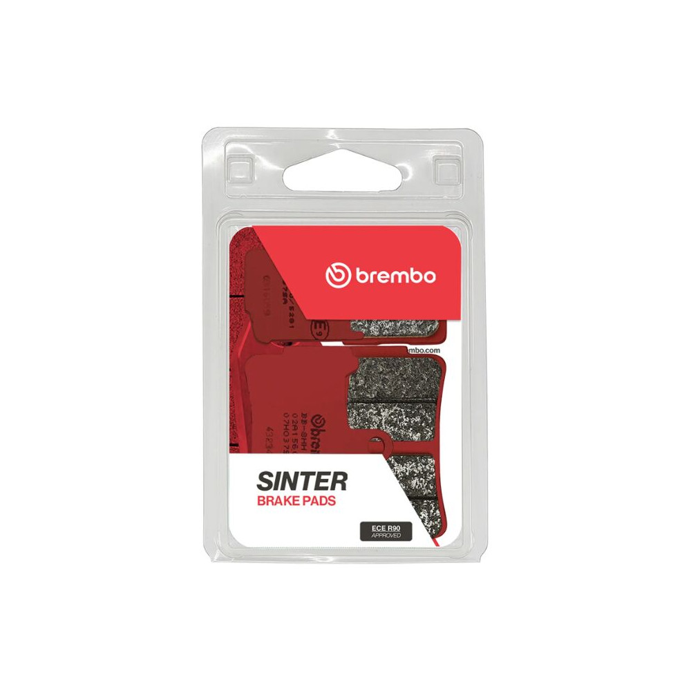 Plaquettes de frein BREMBO route métal fritté - 07HO37SA