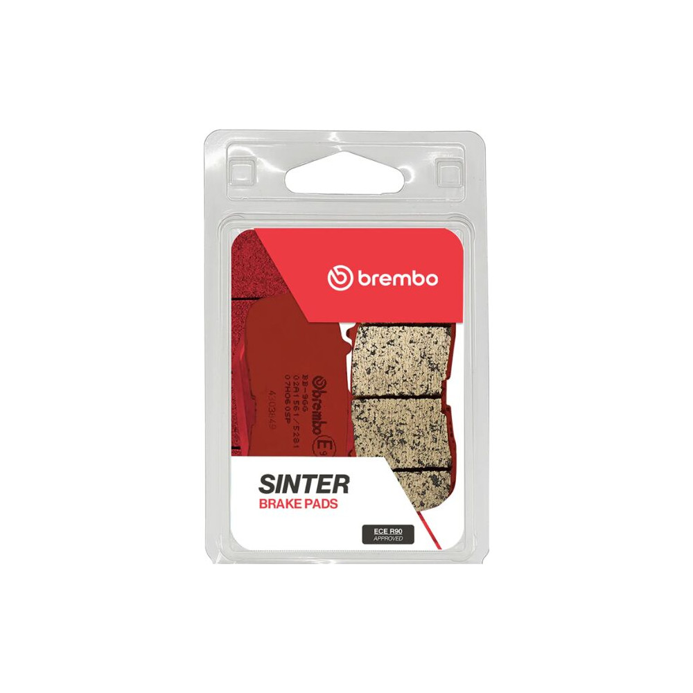 Plaquettes de frein BREMBO route métal fritté - 07HO60SP