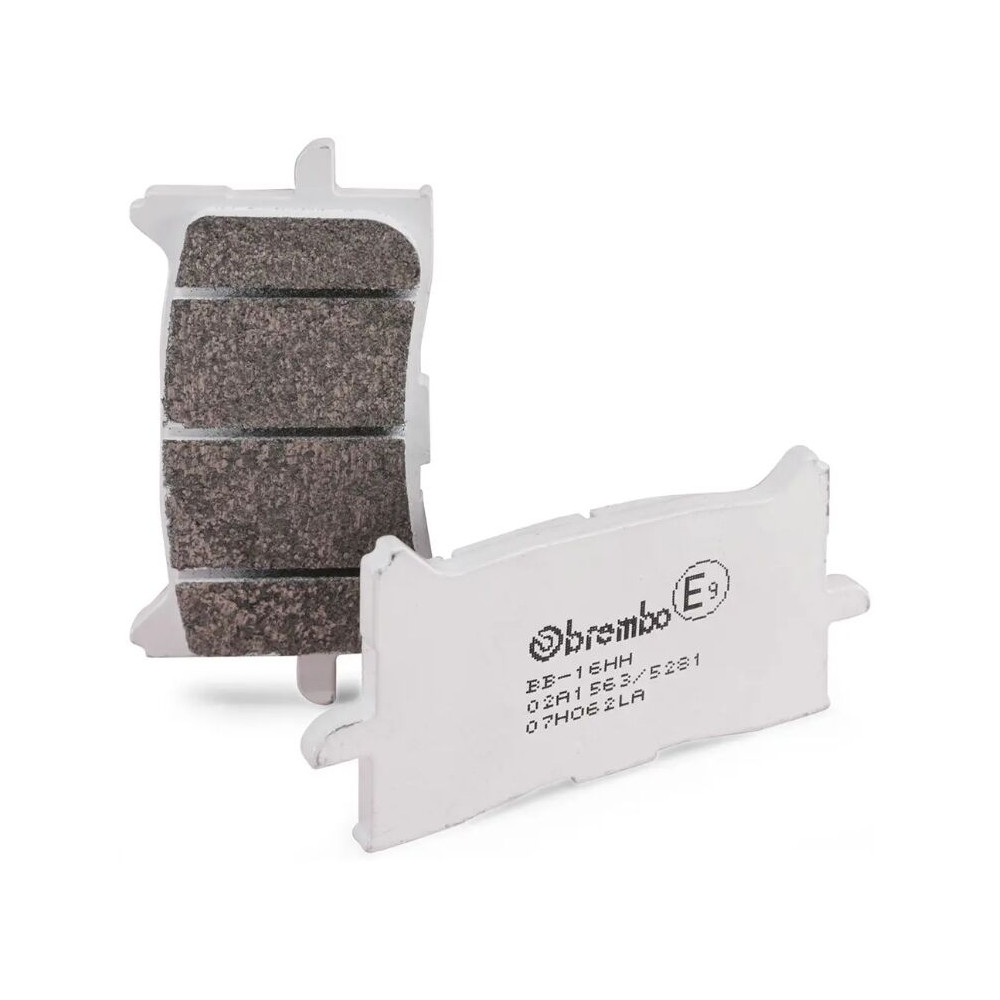 Plaquettes de frein BREMBO route métal fritté - 07HO62LA