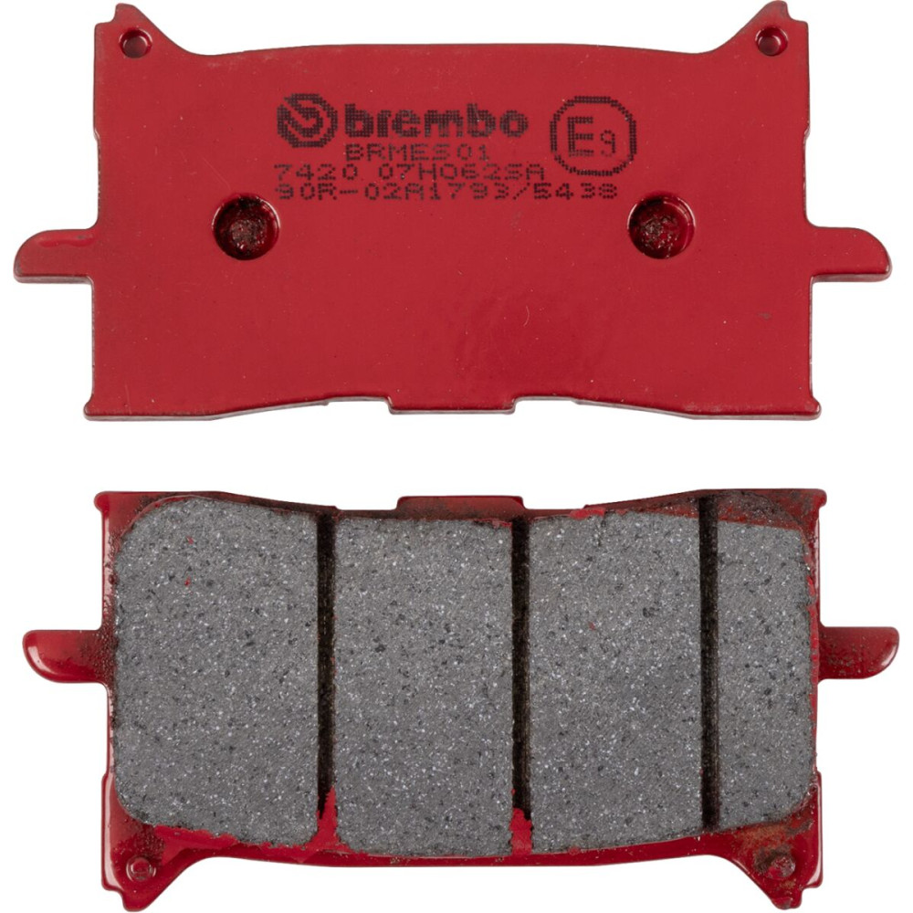 Plaquettes de frein BREMBO route métal fritté - 07HO62SA