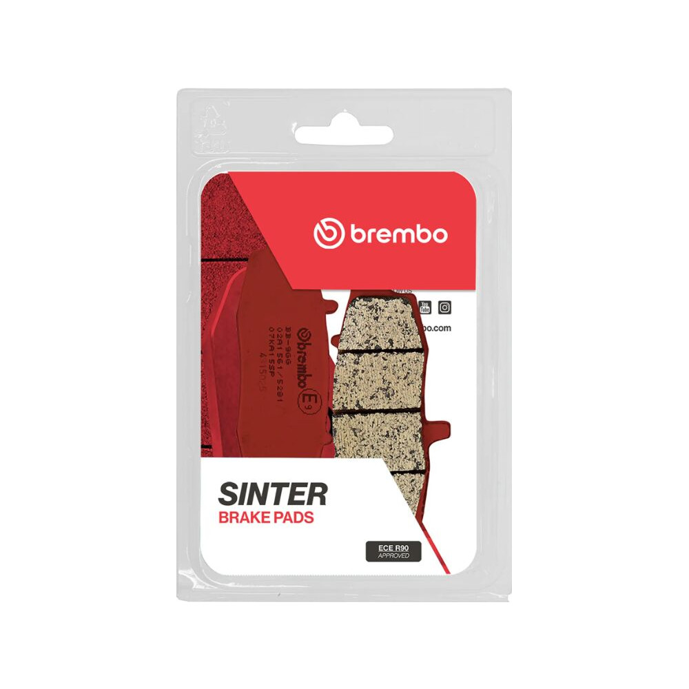 Plaquettes de frein BREMBO route métal fritté - 07KA15SP